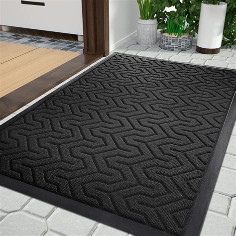Amazon.com: Yimobra Front Door Mat, All-Season Heavy Duty Durable Door ...