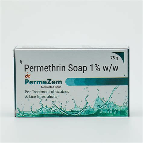 PermeZem Permethrin Soap – Scabies & Lice Treatment