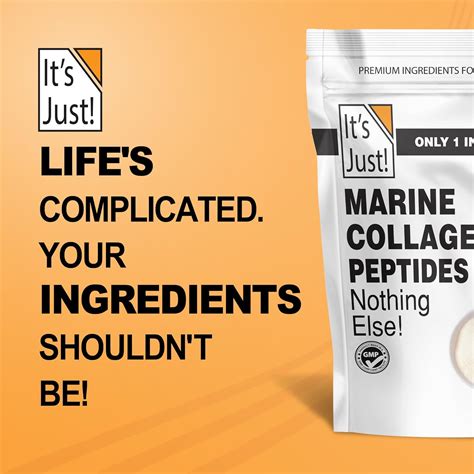 It'sJust! It's Just! - Marine Collagen Peptides Types I & III, India | Ubuy