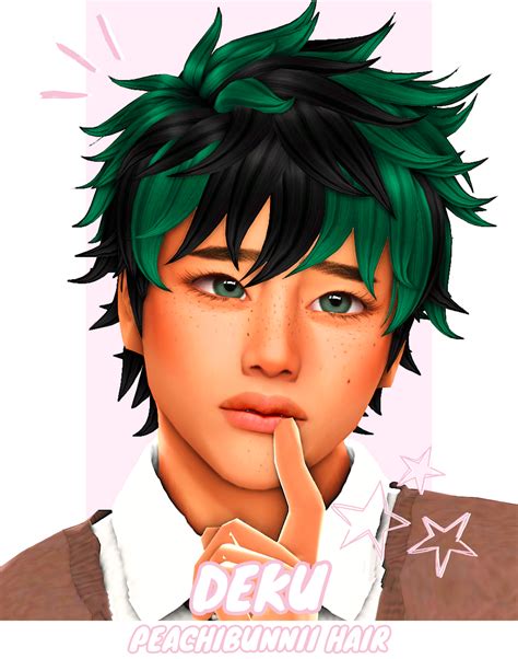 Deku Hair Tutorial 的图像结果