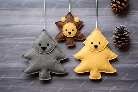 Crafting a whimsical felt christmas tree a stepbystep guide for making an adorable cutout furtr ...