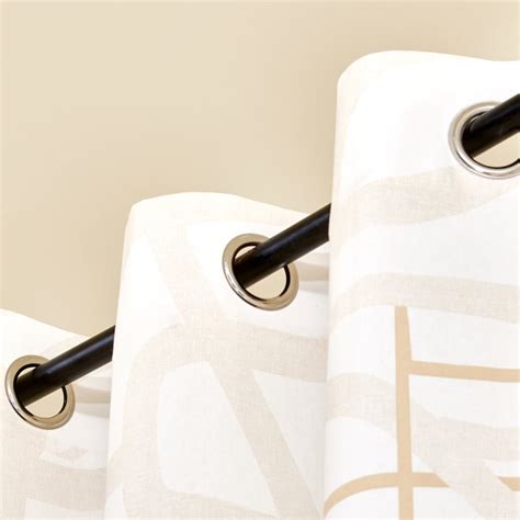 Buy Saddle Fedo Set of 2 Printed Light Filtering Door Curtains from ...