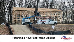 How to Build a Post Frame Building 的图像结果