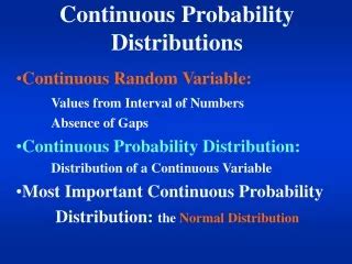 Continuous Probability Distribution Examples 的图像结果
