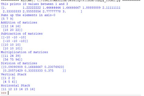 Image result for Numpy Script