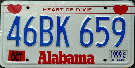 What Does an Alabama License Plate Look Like? – Vehicles, Cars and Engines
