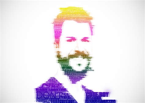 Typography Portrait Tutorial Photoshop 的图像结果