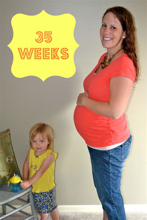 35 Weeks Pregnant - Mrs. Weber