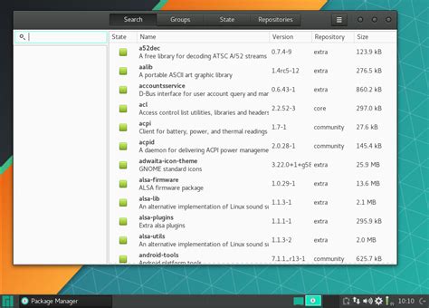 Image result for Linux Manjaro Screenshots