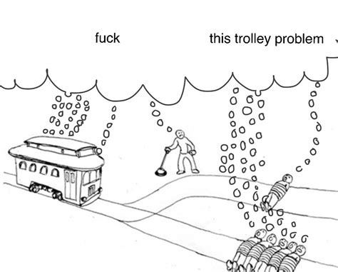 Image result for Trolley Problem Humor