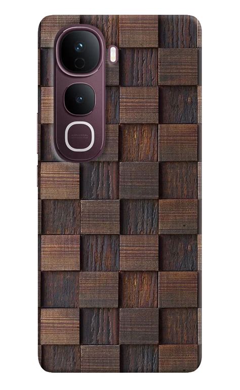 Save Big: Get the Wooden Cube Design Vivo Y400 Pro 5G Back Cover - Shop ...