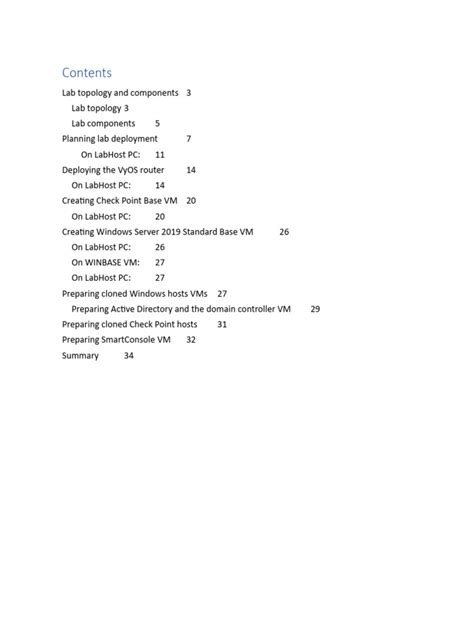 Install Checkpoint Lab 的图像结果