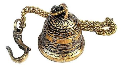 Mohan Jodero Elegant Brass Pooja Bell/Puja Bell/Brass Hanging Bells ...
