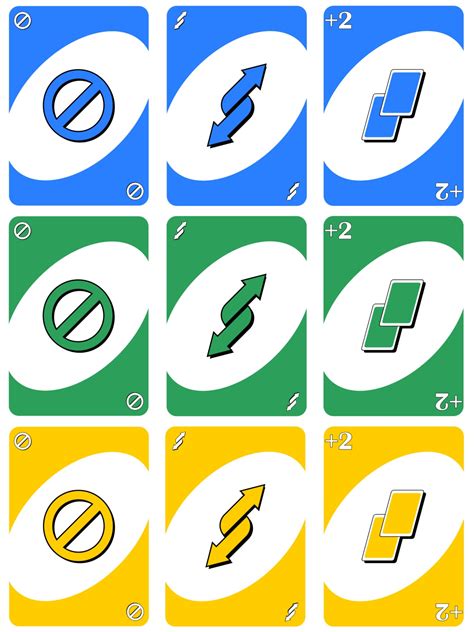 Free Printable Blank UNO Cards Template [PDF] | Printables Hub | Card ...