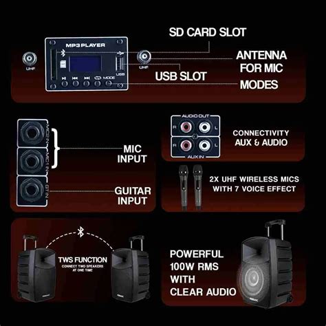 Octane 9: 10 inch Premium Singing Trolley Speaker – PERSANG INNOVATIONS ...