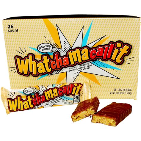 Whatchamacallit Candy Bar Count Good 1.6 Ounce 36 Count - Mad Al Candy