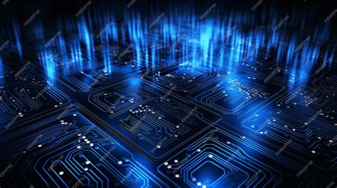 Premium Photo | Abstract structure circuit computer technology business
