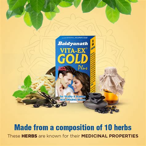 Vita-Ex Gold Plus Cap 10'S Price, Uses, Side Effects, Composition ...