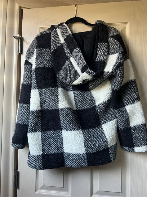 checkered tj maxx womens jacket | eBay