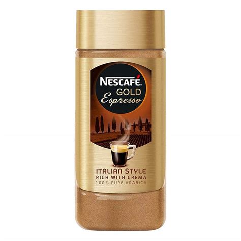 Nescafe Gold Espresso Italian Style Rich with Crema 100g Imported ...