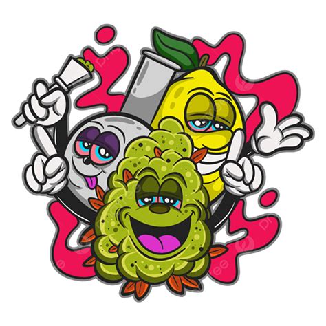 Weed Cartoon Characters