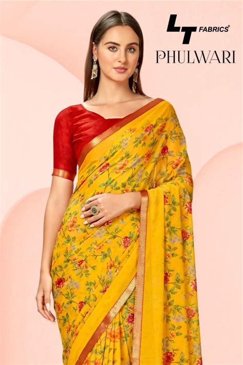 lt fashion phulwari micro exclusive print saree catalog: Textilecatalog