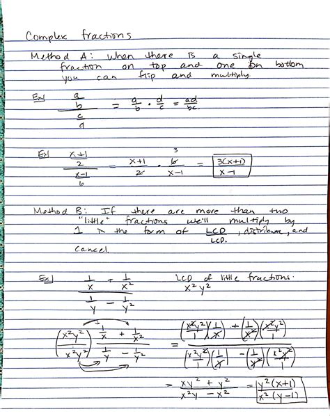 Complex Fractions Explained 的图像结果