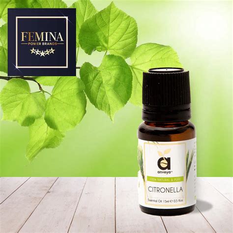 Buy Citronella Essential Oil 15ml For Hair, Skin & Mosquito Repellent