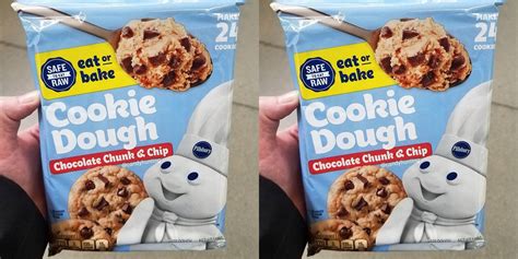 Pillsbury Cookie Dough Raw