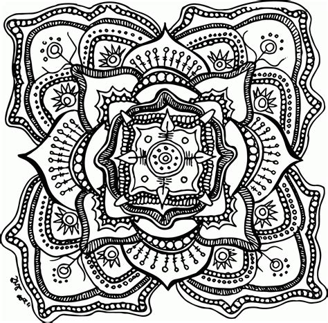Free Advanced Coloring Pages Printable PDFs - Printables for Everyone