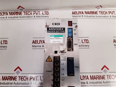 Ckd Absodex Gs Ax9000Gs Servo Driver 200-230 Vac – Aeliya Marine Tech®