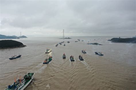 Photos : Saison de pêche en mer de Chine orientale — Chine Informations