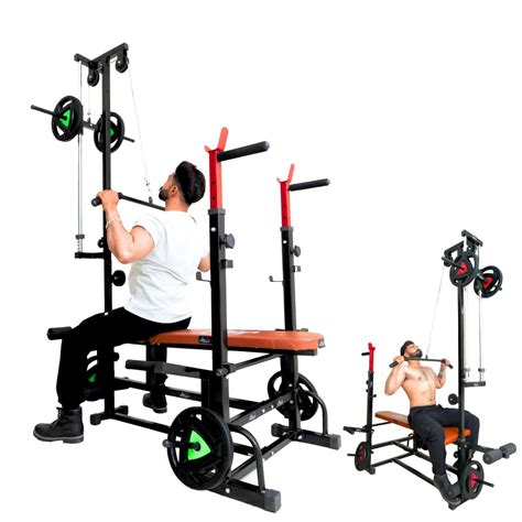 NOVIAN FITNESS: Home Gym Bench - 20-in-1 Multifunctional Adjustable ...