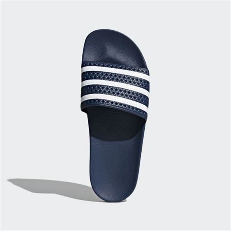 adidas ADILETTE SLIDES - Blue | adidas India
