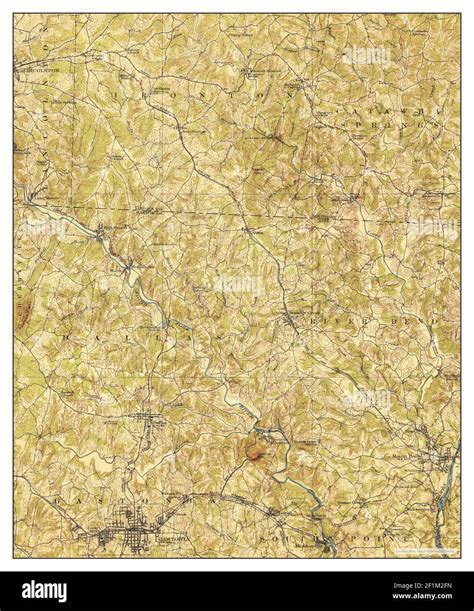 Gastonia map hi-res stock photography and images - Alamy