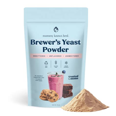 Debittered Brewers Yeast Powder for Lactation Recipes - 16oz – Mommy ...