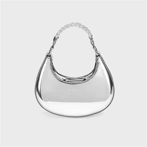 Giarité | LUNA SILVER - Vegan Metallic Shoulderbag