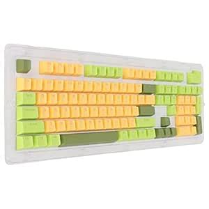 Ubervia® Keycaps, ABS Material Colorful Shapes Keyboard Keycaps for 61 ...