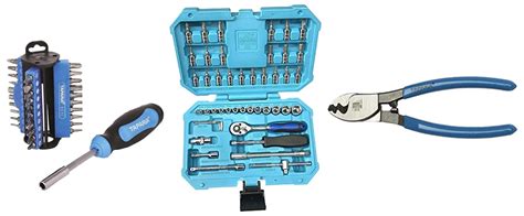 Taparia BS31 Steel Bit Driver Set (Multicolour, 31-Pieces) & SA46 Steel ...