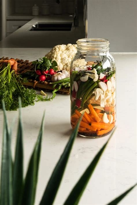 DIY Fermented Vegetables Recipe | Desi~licious RD