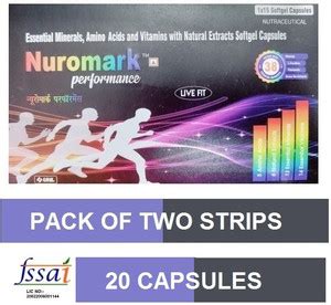 Uhl NUROMARK PERFORMANCE MULTIVITAMIN CAPS SAME ZENOVIT CIPLA ...