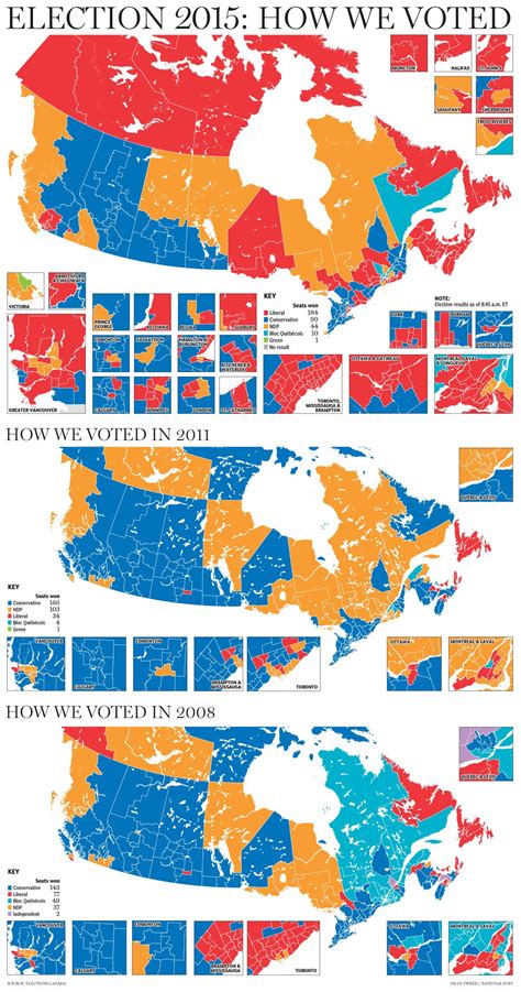 Canadian election results 2019: A riding-by-riding map of the vote | National Post