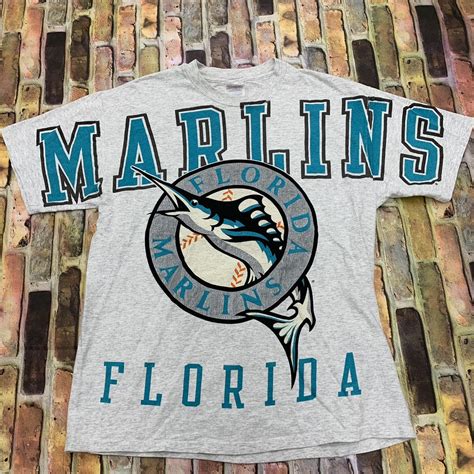 Hanes × MLB × Vintage Vintage Florida Marlins tee | Grailed