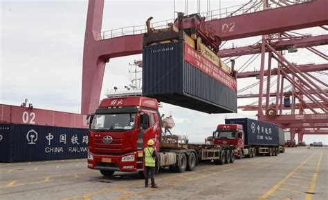 湛江港至海南自贸港海铁联运通道正式进入高密度常态化运营-港口网