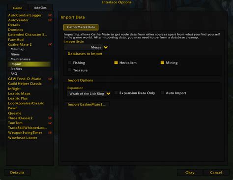 Overview - RecipeProfit for GatherMate - Addons - Projects - WoW CurseForge