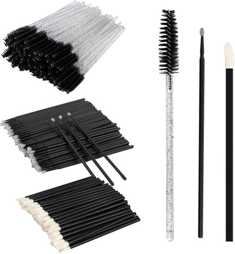 Amazon.com: 300pcs Eyelash Extension Kit - Disposable Micro-Cotton Swab Brush, Lip Brush ...