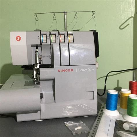 Image result for Singer Overlock Sewing Machine Self Threading