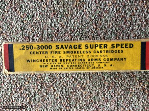 Winchester 250-3000 Savage Silvertip