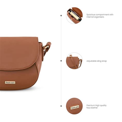 Buy Fastrack Tan Shoulder Bag Online