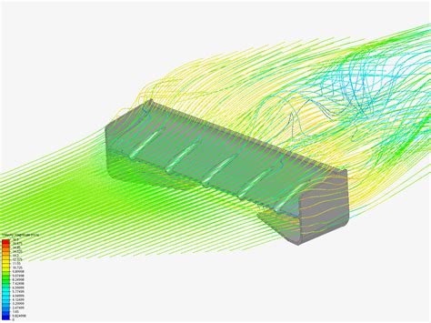 CFD Data Mapping in Techplot On Wing 的图像结果